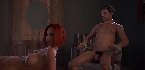  Hentai Redhead Girl Fucked With a Gun by Escobar - Play on PlayNarcosXXX.com